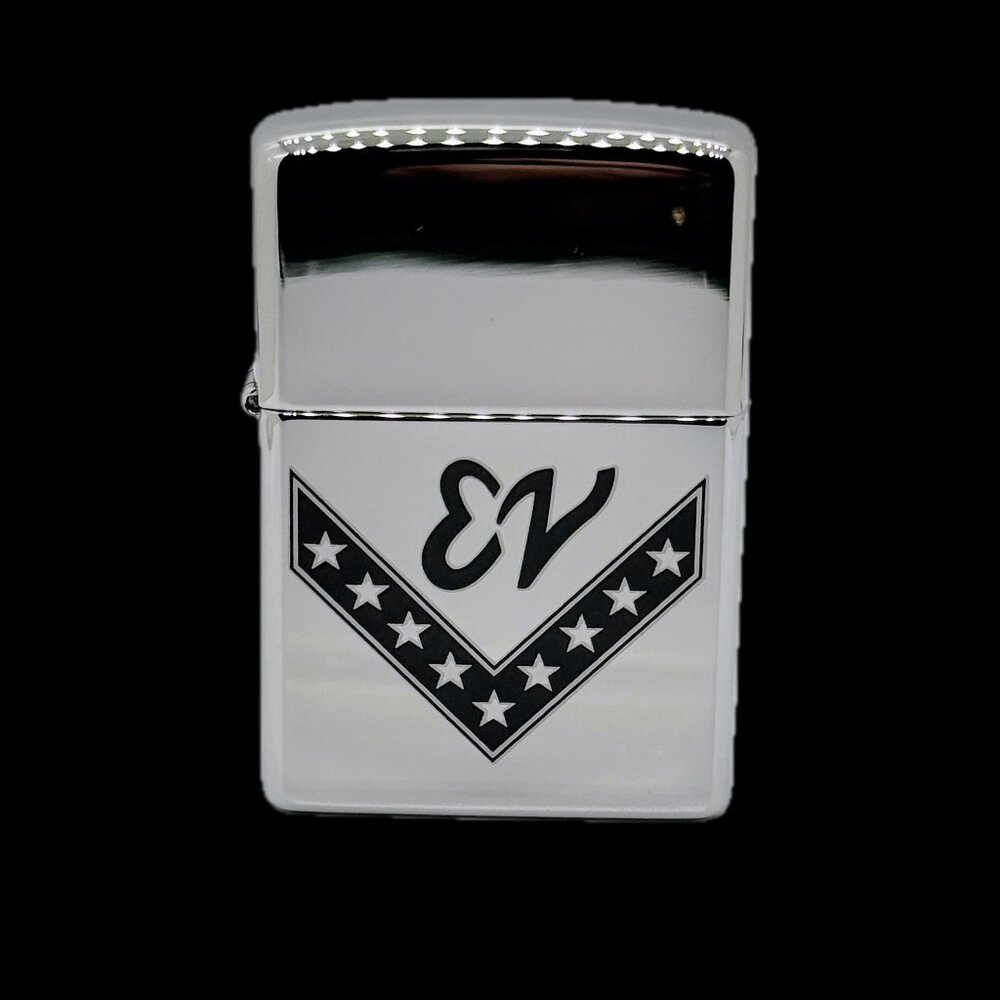 Eddie Vedder Zippo Lighter Chrome Pearl Jam Evel Knievel